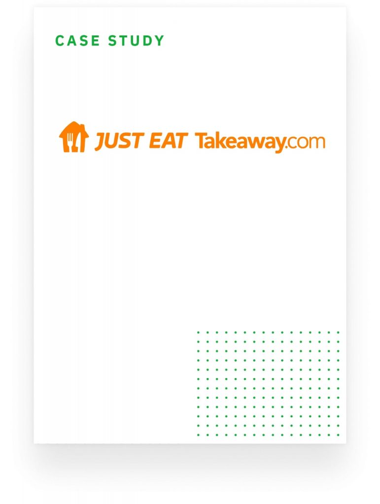 Case Study Just-Eat Graphic Overview